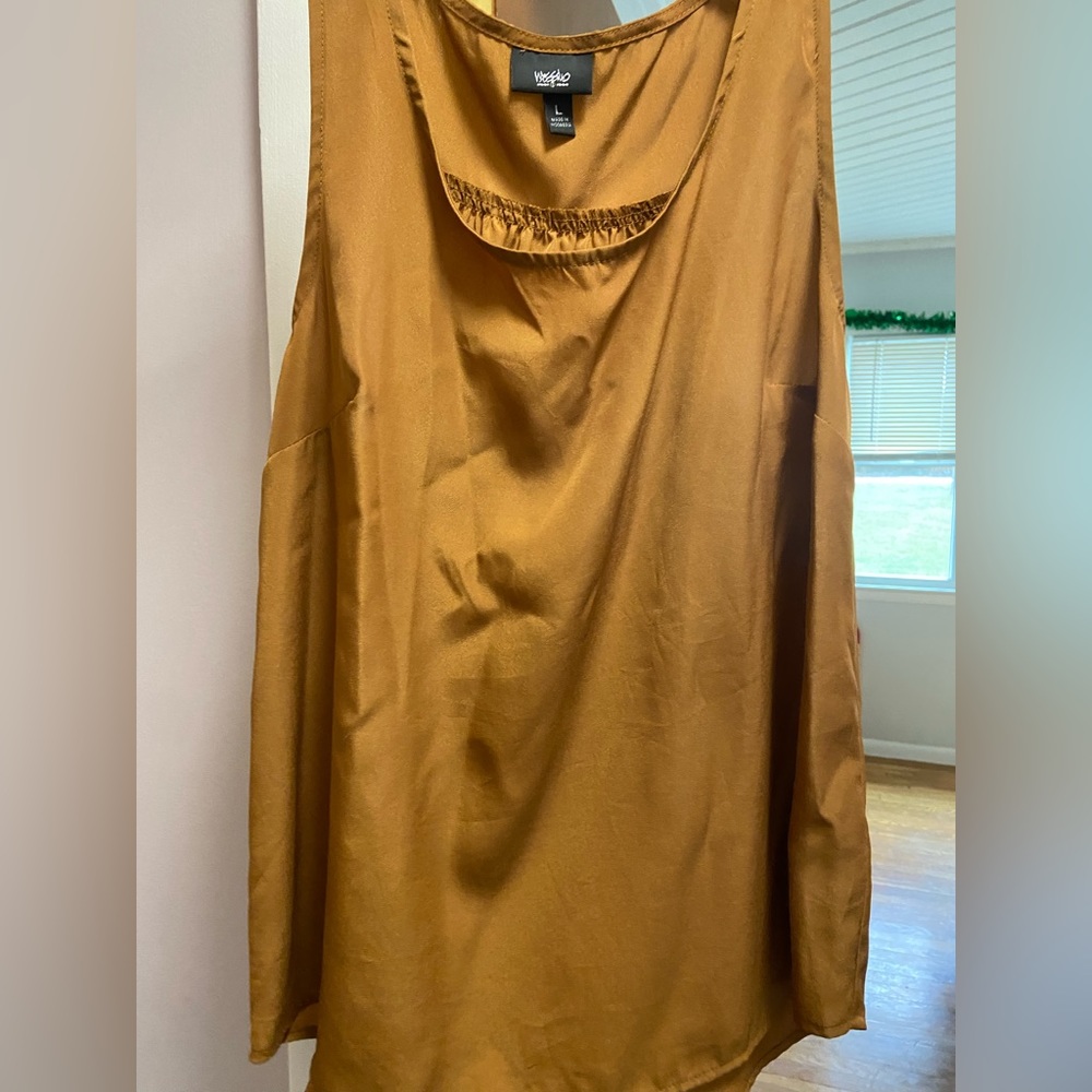 Copper/Brown Dress Tank!